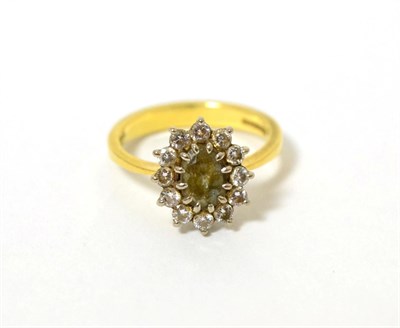 Lot 265 - An aquamarine and diamond ring on an 18ct gold band