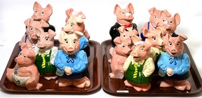 Lot 328 - Fifteen Wade NatWest pig money banks