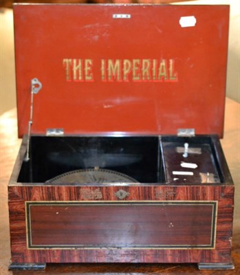 Lot 387 - The Imperial polyphon music box