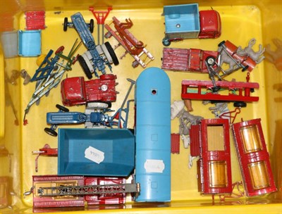 Lot 1081 - A collection of Corgi toys including various playworn Chipperfields circus models etc