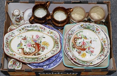 Lot 1086 - Assorted ceramics including Spode Italian pattern, Spode Asiatic pheasant wares etc