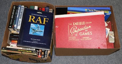 Lot 1089 - A quantity of books, games and ephemera