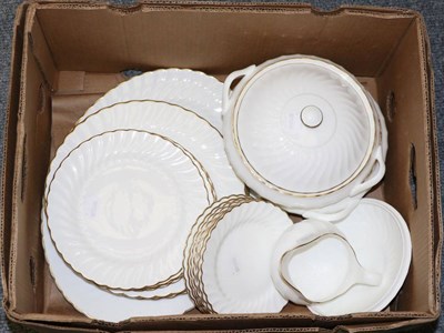 Lot 1093 - Wedgwood 'Gold Chelsea' bone china part dinner service