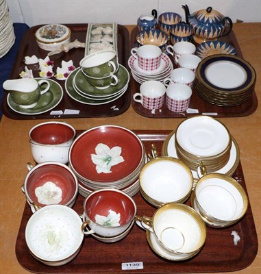 Lot 1139 - Several part tea services including Susie Cooper, Ainsley etc