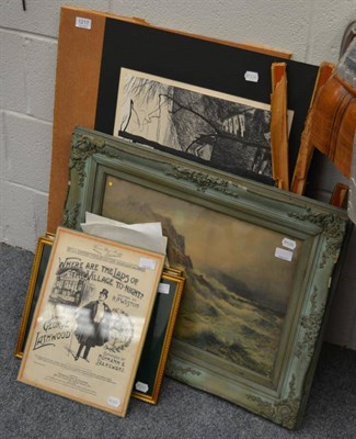 Lot 1217 - A group of prints