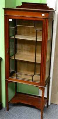 Lot 1356 - An Edwardian cabinet