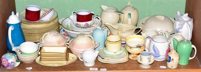 Lot 203 - Collection of Susie Cooper dinner and tea wares, various designs
