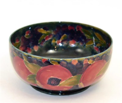 Lot 291 - A Walter Moorcroft pomegranate bowl
