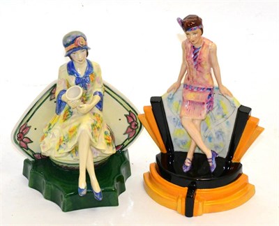 Lot 324 - Two Kevin Francis figures ";Hullabalu-Lu"; and ";Charlotte Rhead"