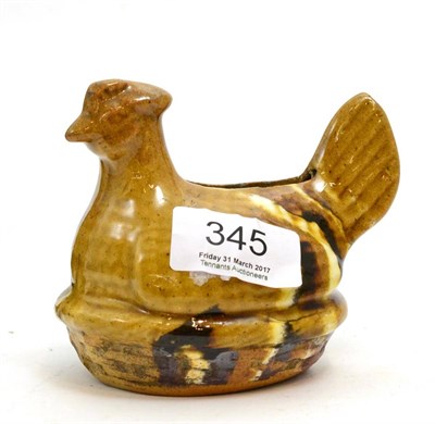 Lot 345 - A 19th century agate ware money box, Seaton Pottery