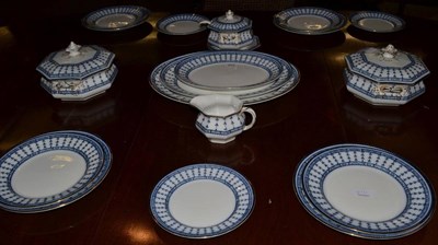 Lot 410 - A Losol ware dinner service for six place settings