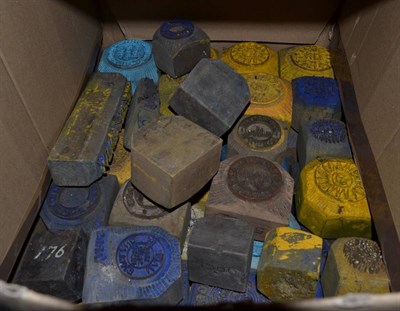 Lot 445 - Three boxes of printing blocks