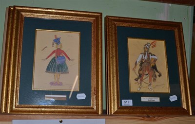 Lot 511 - A set of five limited edition 'Designs of the Bolshoi Nutcracker 1919'  302/5000 (5)