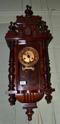 Lot 530 - A Vienna type wall clock