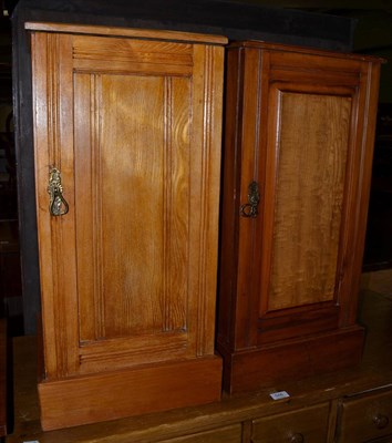 Lot 547 - Two Victorian pot cupboards