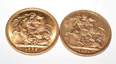 Lot 78 - An 1891 full sovereign and a 1968 full sovereign