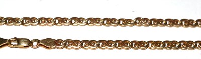 Lot 274 - A 9ct gold bracelet