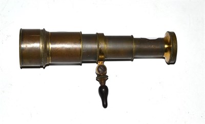 Lot 338 - A quadruple eyepiece monocular telescope by Georg Simon, Plofsl of Vienna, early 19th century,...