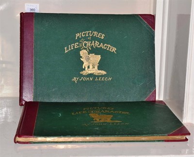 Lot 360 - A 19th century scrap album containing engravings of royalty, aristocracy, etc., with two oblong...