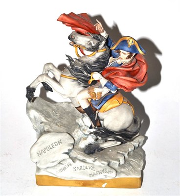 Lot 448 - Capodimonte figure of Napoleon (boxed with certificate)