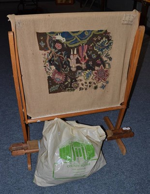 Lot 1024 - Royal School of Needlework tapestry kit - two others with frames