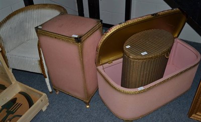 Lot 1072 - Four items of Lloyd Loom furniture