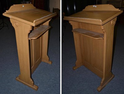 Lot 1118 - A pair of lecterns