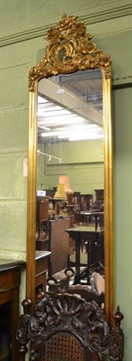 Lot 1240 - Two reproduction gilt framed mirrors