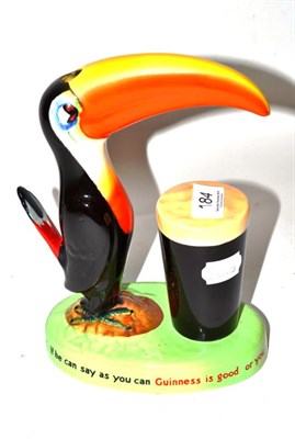 Lot 184 - A Carlton ware Guinness toucan table lamp, How grand to be a Toucan Just think what Toucan do If he