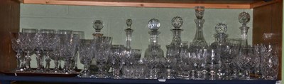 Lot 194 - A large quantity of crystal including some Waterford