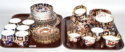 Lot 243 - Royal Crown Derby Old Imari pattern tea china, No. 2451 and other similar wares