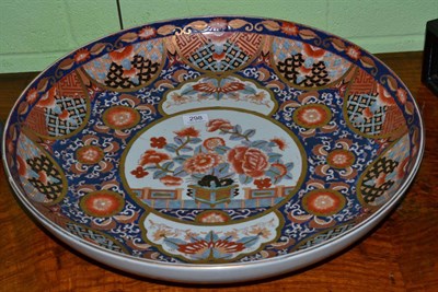 Lot 298 - A large Imari charger