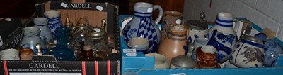 Lot 300 - Decorative ceramics and glass (in four boxes)