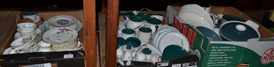 Lot 318 - A mixed group of ceramics including Denby, Hornsea, Poole etc (in three boxes)