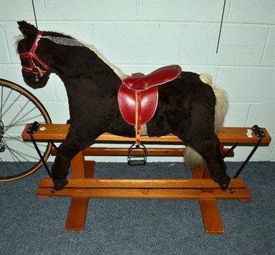 Lot 368 - A Pegasus toy rocking horse