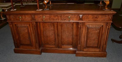 Lot 472 - A Victorian mahogany sideboard in the Gothic style