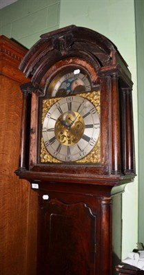 Lot 528 - A mahogany eight day longcase clock, signed Hadwen, Liverpool