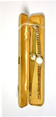 Lot 156 - A lady's Rotary wristwatch and a 9ct gold Bentima Star Star wristwatch