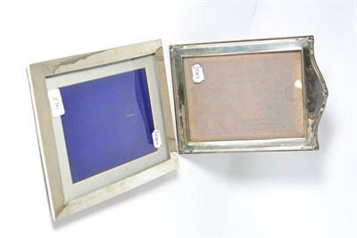 Lot 236 - Two silver photograph frames