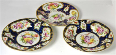 Lot 244 - A pair of Coalport porcelain soup plates, circa 1802, decorated by William Billingsley at Mansfield