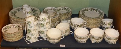 Lot 321 - A Royal Worcester 'Lavinia' pattern dinner service