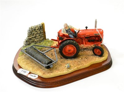 Lot 416 - Border Fine Arts 'Turning With Care' (Nuffield Tractor), model No. B0094 by Ray Ayres, limited...