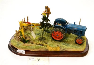 Lot 417 - Border Fine Arts 'A Day's Work Ditching', model No. B0832 by Ray Ayres, limited edition...