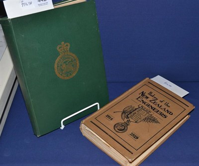 Lot 442 - Official History Of The New Zealand Engineers During The Great War 1914-1919, published by...