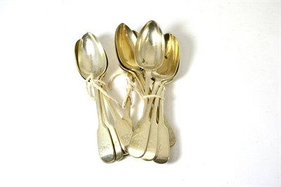 Lot 501 - Twelve silver tablespoons