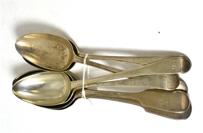 Lot 516 - Various silver tablespoons