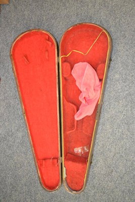 Lot 1001 - An early violin case