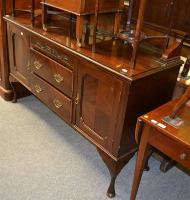 Lot 1202 - A mahoagny sideboard