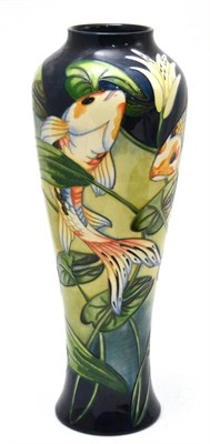 Lot 9 - Gibson Moorcroft carp vase