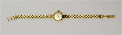 Lot 67 - A ladies 9ct gold Tudor wristwatch with bracelet strap